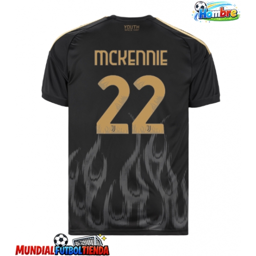 Camiseta Juventus Weston McKennie #22 Tercera Equipación Replica 2026-27 mangas cortas